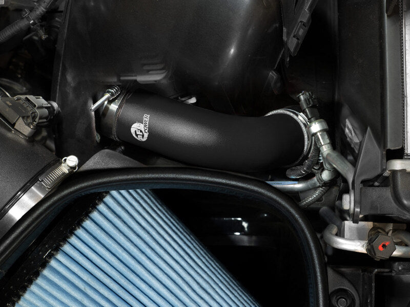 aFe BladeRunner 3in Aluminum Hot Charge Pipe Black RAM Diesel Trucks 25-26 L6-6.7L (td) Secondary image