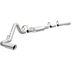 Magnaflow 14 Chevy Silverado V8 5.3L CC/EC Cab Single P/S Rear Exit Stainless Cat Back Perf Exhaust system