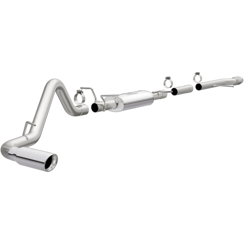 Magnaflow 14 Chevy Silverado V8 5.3L CC/EC Cab Single P/S Rear Exit Stainless Cat Back Perf Exhaust system