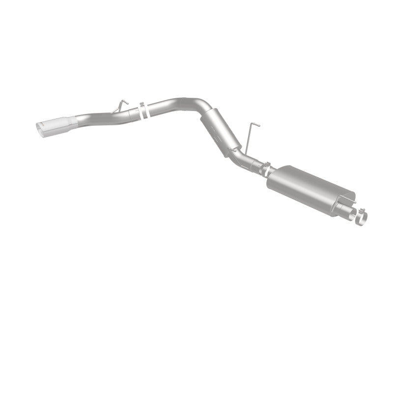 MagnaFlow Cat-Back, SS, 4in, Single Pass Side Rear Exit 5in Tip for 14-15 Ram 2500 6.4L V8 CC LB/MC SB exhaust system