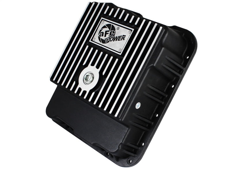 aFe Transmission Pan (Black w/ Machined Fins) GM Trucks 99-16 (4L60-E/4L60E/4L65E/4L70E/4L75E) Secondary image