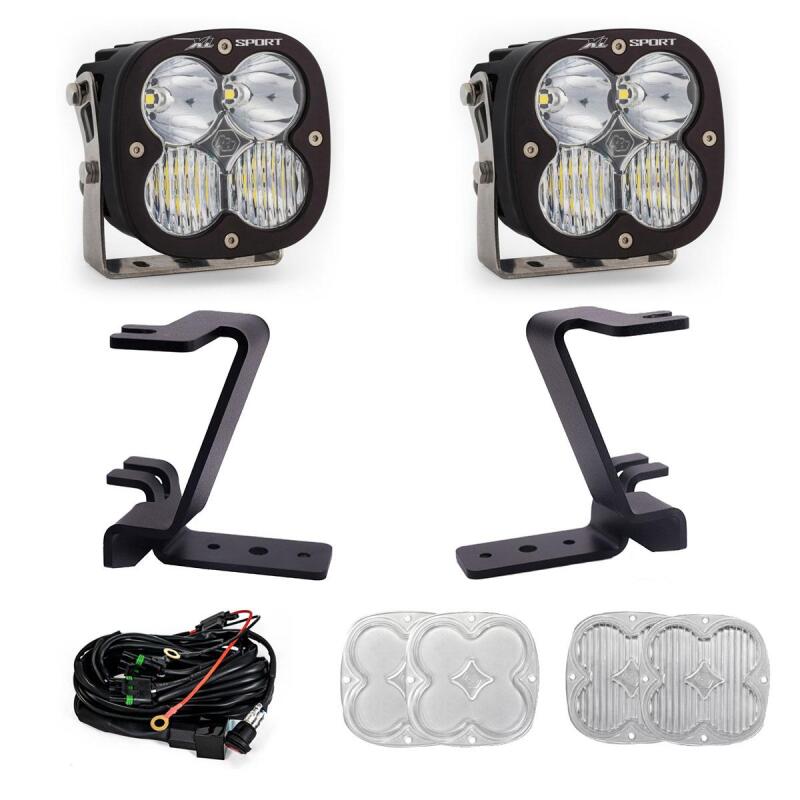 Baja Designs 2023+ Ford F-250/350 Super Duty XL Sport A-Pillar Light Kit Secondary image