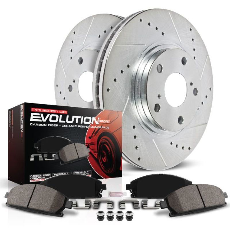 Power Stop 07-15 Audi Q7 Rear Z23 Evolution Sport Brake Kit Secondary image