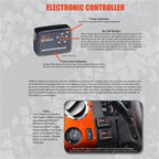 Titan Fuel Tanks Universal 50 Gallon Travel Trekker Fuel System w/Electronic Controller/Pump System features fuel level indicator