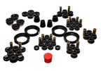 Energy Suspension 92-96 Honda Prelude Black Hyper-Flex Master Bushing Set with performance parts for off-road upgrades.