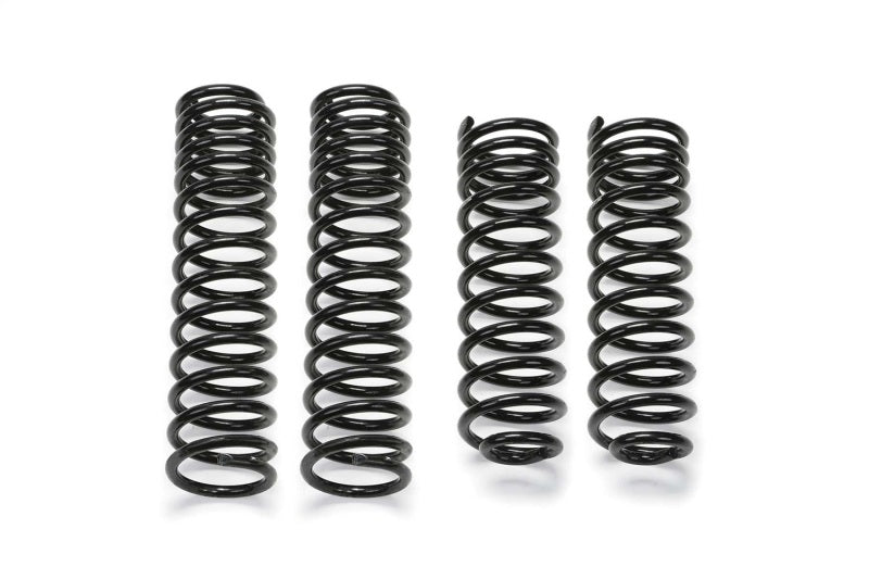 Fabtech 07-18 Jeep JK 4WD 4-Door 5in Front & Rear Long Travel Coil Spring Kit for offroad parts and performance upgrades