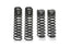 Fabtech 07-18 Jeep JK 4WD 4-Door 5in Front & Rear Long Travel Coil Spring Kit for offroad parts and performance upgrades
