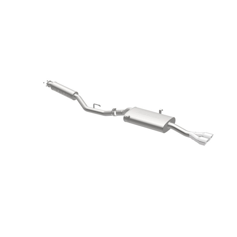 MagnaFlow SYS C/B 84-87 BMW 325E 2.7L / 86-87 BMW 325ES 2.7L Single Rear Exit exhaust system image.