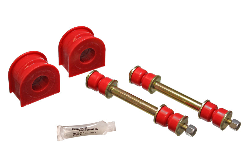 Energy Suspension Ford 29mm Front Sway Bar Bushing Set - Red for offroad performance upgrades and suspension lift kits.