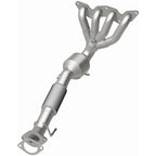 MagnaFlow Conv DF 2012 Ford Focus 2.0L direct-fit catalytic converter with stainless steel construction.