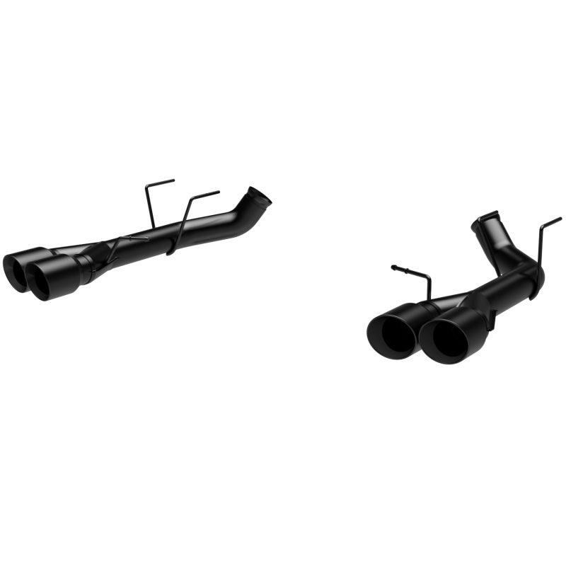MagnaFlow 13 Ford Mustang Shelby GT500 V8 5.8L Quad Split Rear Exit Stainless Cat Back Perf Exhaust Secondary image