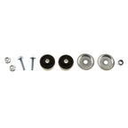 Bilstein 4600 Series 1995 Ford Explorer Eddie Bauer 4WD Front 46mm Monotube Shock Absorber mounting hardware and components.