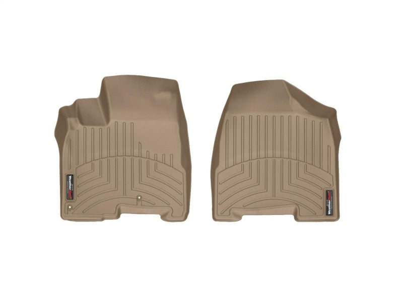 WeatherTech 04-10 Toyota Sienna Front FloorLiner - Tan Secondary image