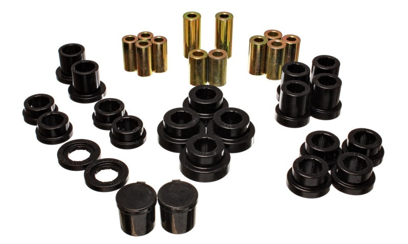 Energy Suspension 00-09 Honda S2000 Black Rear End Control Arm Bushing Set for offroad performance upgrades
