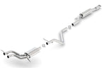 Borla 13-15 Hyundai Veloster Turbo 1.6L AT/MT FWD 2dr Dual Center Rear Exit Cat-Back Exhaust system parts components.