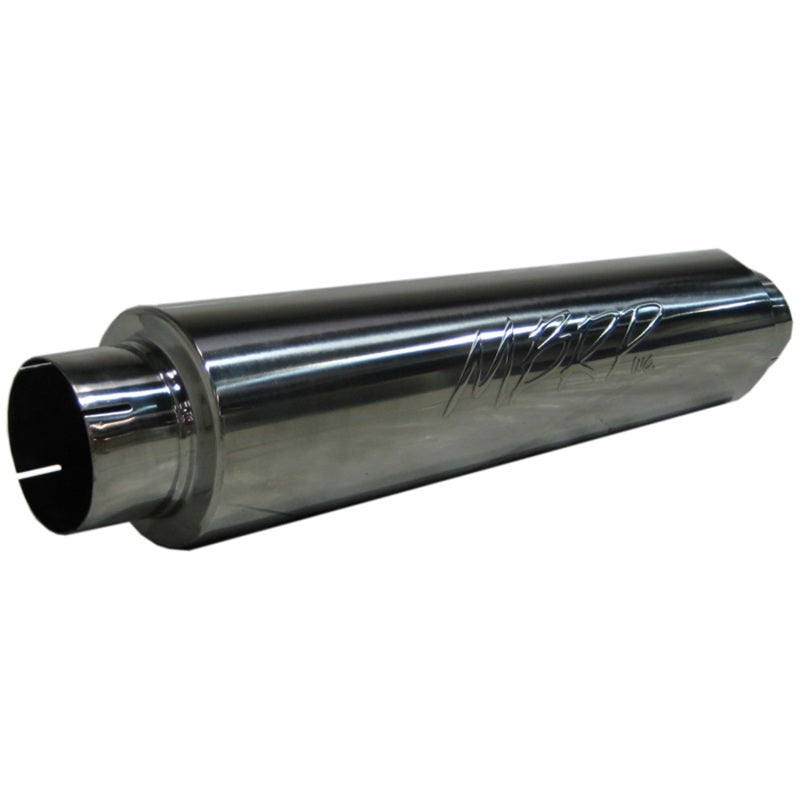 MBRP Replaces all 30 overall length mufflers Muffler 4 Inlet /Outlet 24 Body 30 Overall T409 Secondary image