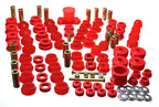 Energy Suspension 88-91 Honda Civic/CRX Red Hyper-Flex Master Bushing Set for offroad performance upgrades