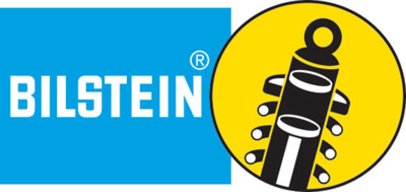 Bilstein logo and shock absorber graphic for offroad performance.