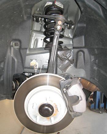 Eibach Pro-Kit for 11-12 Dodge Charger 2WD V6 / 2WD V8 (Will Not Effect Vehicle Height On Scat Pack) suspension close-up.