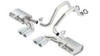 Borla 97-04 Chevrolet Corvette 5.7L 8cyl ATAK SS Catback Exhaust system components