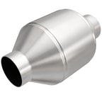 MagnaFlow Conv Univ 2.5in Inlet/Outlet Center/Center Round 3in Body L x 5in W x 8.75in Overall L for offroad vehicles