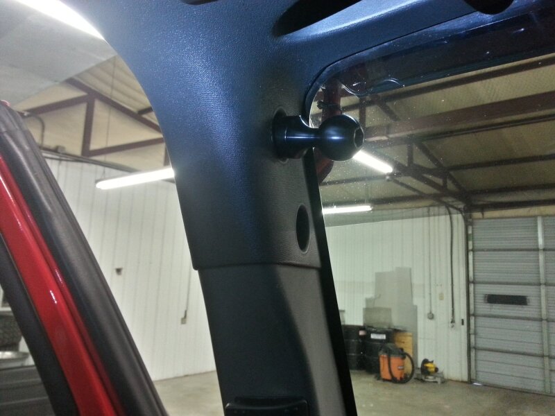sPOD CMM Offroad 07-18 Jeep Wrangler JK A-Pillar Ball Mount Secondary image