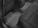 WeatherTech 14+ Infiniti Q50 Rear FloorLiner - Black installed
