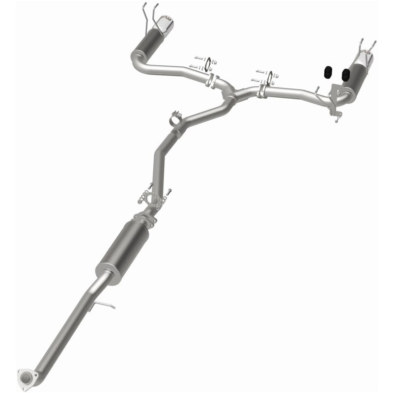 MagnaFlow 16-18 Honda Civic L4 2.0L Street Series Cat-Back Exhaust w/ Polished Tips