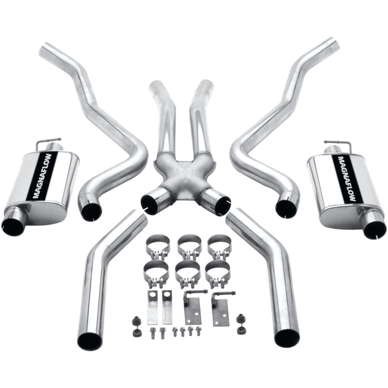 MagnaFlow Sys Cat-Back 70-72 Mopar E-Body 3inch Cuda Secondary image