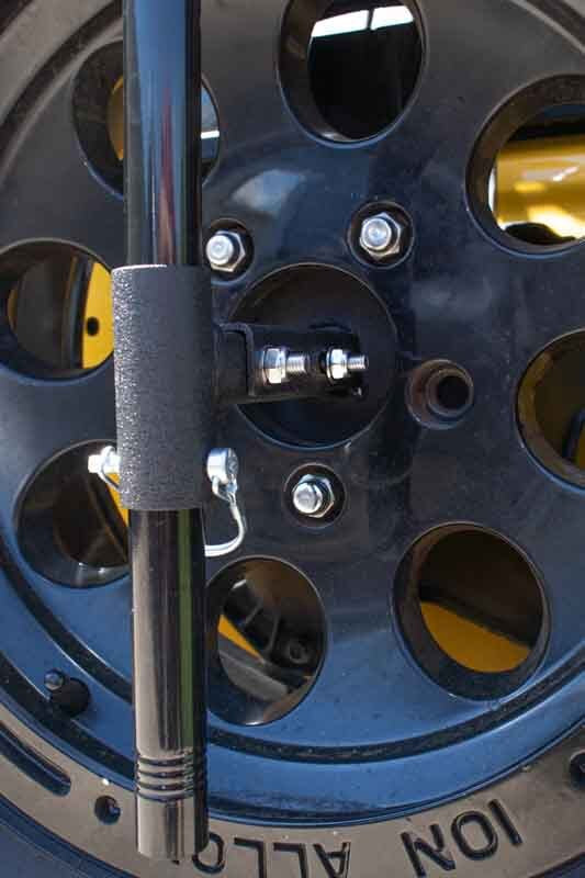 Fishbone Offroad Spare Tire Flag Mount Secondary image