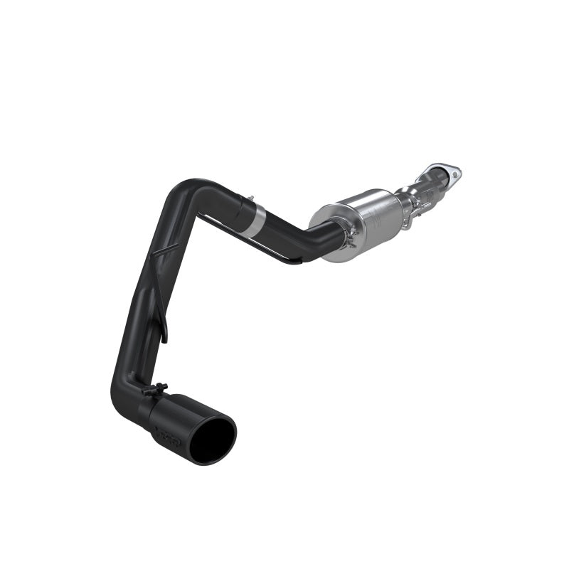 MBRP 11-14 Ford F150 3in Cat Back Single Side Exit Black Coated Exhaust System Secondary image