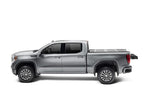 BAK 2020 Chevy Silverado 2500/3500 HD 6ft 9in Bed BAKFlip F1 on silver truck with offroad parts and accessories