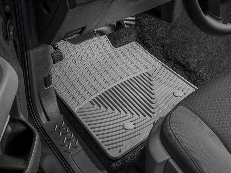 WeatherTech 03-13 Volvo XC90 Front Rubber Mats - Grey Secondary image