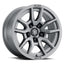 ICON Vector 5 17x8.5 5x150 25mm Offset 5.75in BS 110.1mm Bore Titanium Wheel for offroad performance upgrades