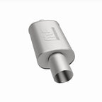 MagnaFlow Muffler W/Tip Mag SS 14X5X8 2.25/4. for offroad performance upgrades