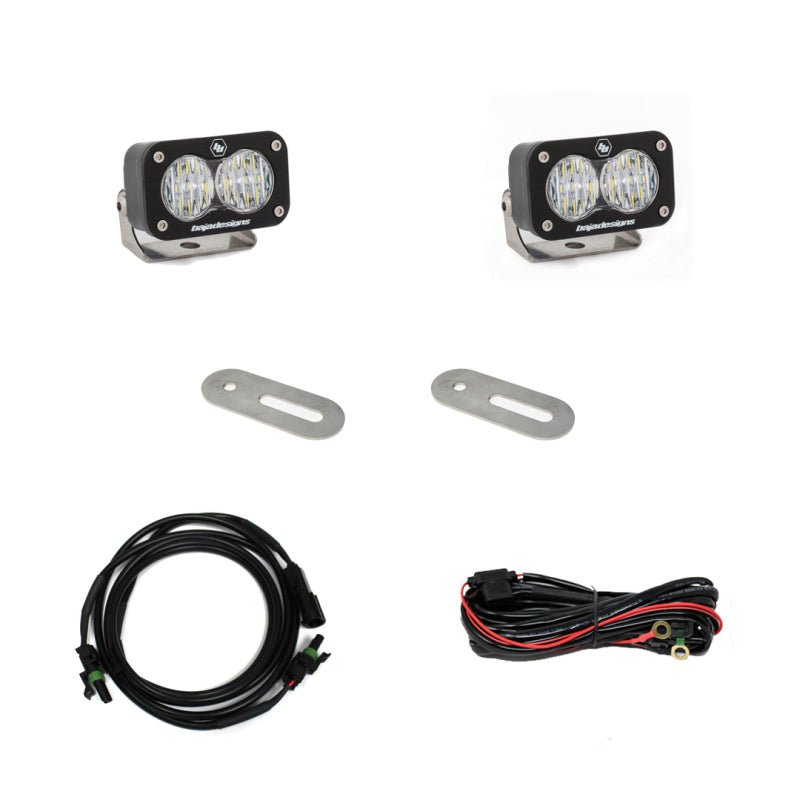 Baja Designs 2015+ Ford F-150 S2 Reverse LED Light Kit components