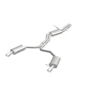 MagnaFlow Sys C/B 12-15 Audi A6 / A7 3.0L V6 SS 2.5in Dual Split Rear Ext 4in Tips performance exhaust system