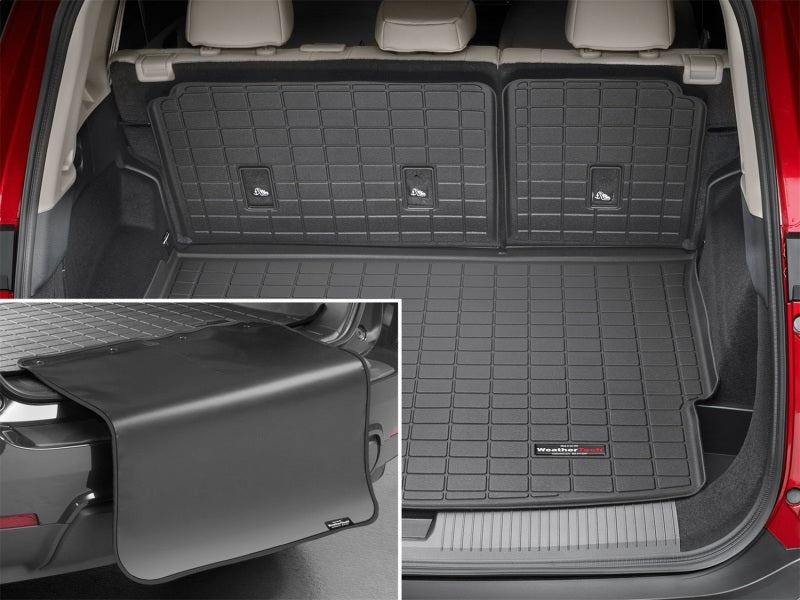 WeatherTech 21-23 Nissan Rogue Cargo With Bumper Protector - Black Secondary image