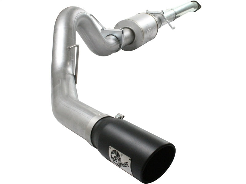 aFe Atlas Exhaust 4in Aluminized Cat-Back w/ 304 SS Black Tip 11-13 Ford F-150 EcoBoost V6 3.5L (tt) Secondary image