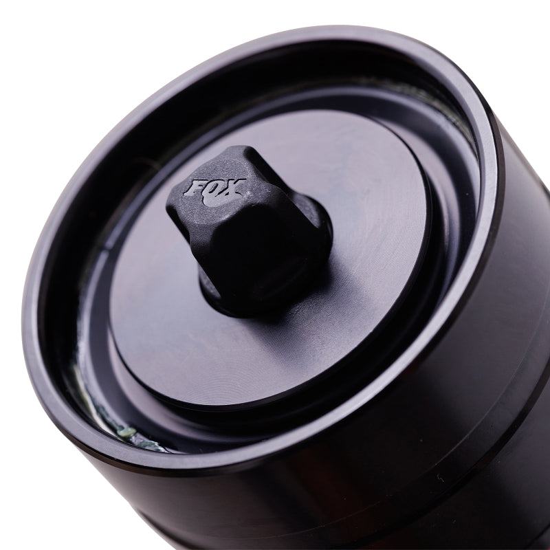 Fox 2024+ Toyota Tacoma 2.5 Performance Elite Series Rear Reservoir Shock (0-1in Lift) DSC EVO close-up view
