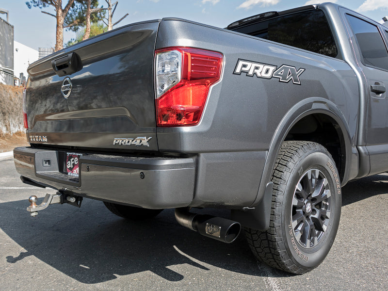aFe MACHForce XP 2.5in Cat-Back Exhaust System w/ Black Tip Nissan Frontier 17-19 V8-5.6L Secondary image