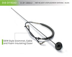 DV8 Offroad 1997-06 Jeep TJ Replacement Antenna Black for offroad performance upgrades