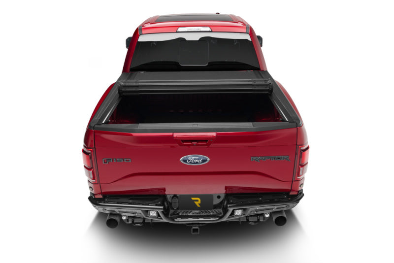BAK 04-14 Ford F-150 Revolver X4s 5.7ft Bed Cover on red truck