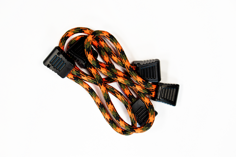 Fishbone Offroad Paracord Zipper Pulls 5 Pcs Orange Camo Secondary image