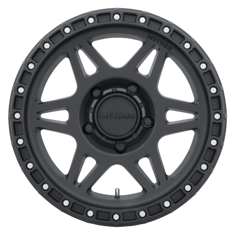 Method MR312 17x8.5 0mm Offset 5x150 110.5mm CB Matte Black Wheel Secondary image