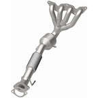 MagnaFlow Conv DF 2012 Ford Focus 2.0L exhaust system for offroad performance upgrades.