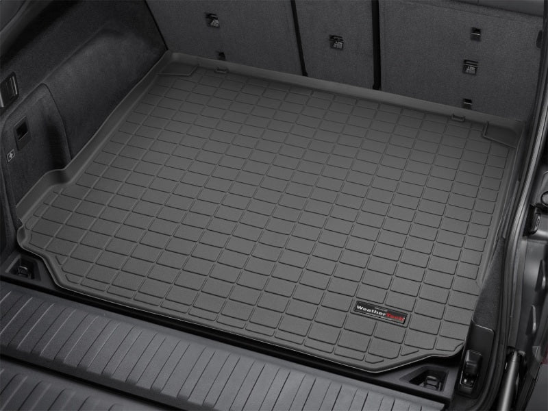 WeatherTech 19-24 BMW X5 40i Cargo Liners - Black in trunk