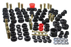 Energy Suspension 88-91 Honda Civic/CRX Black Hyper-Flex Master Bushing Set components for performance upgrades.