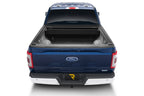 Retrax 21-22 Ford F-150 Super Crew/Super Cab (Incl. 2022 Lightning) 5.5ft Bed RetraxONE XR on truck bed with cap