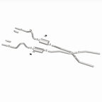 MagnaFlow SYS C/B 67-70 Mustang 2.50inch w/Tru-X exhaust components